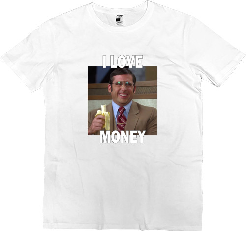 Men’s Premium T-Shirt - I love money - Mfest