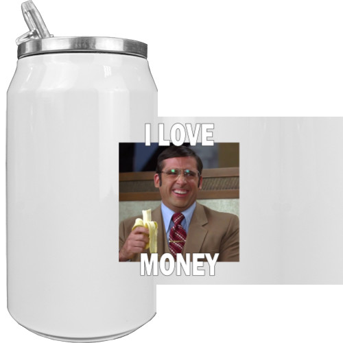 Aluminum Can - I love money - Mfest