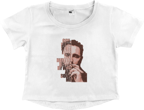 Women's Cropped Premium T-Shirt - Fidel Castro - Mfest