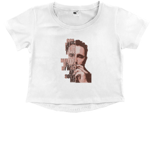 Kids' Premium Cropped T-Shirt - Fidel Castro - Mfest