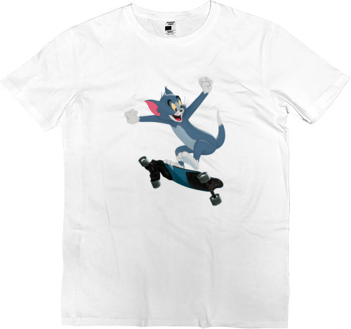 Kids' Premium T-Shirt - Tom on a skateboard - Mfest