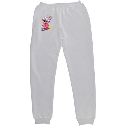 Men's Sweatpants - Owl on a skateboard - Mfest