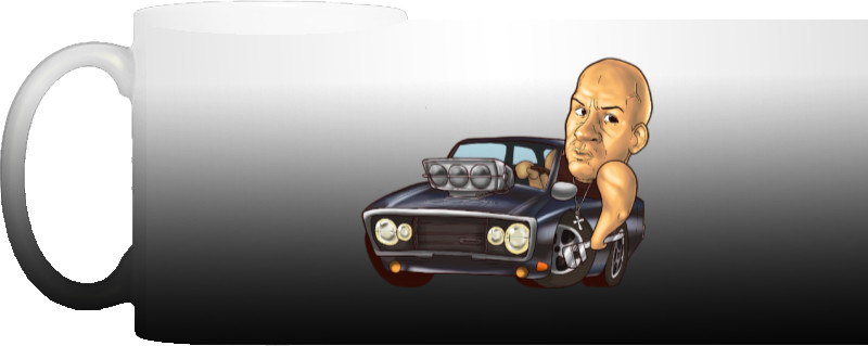 Magic Mug - Vin Diesel by car - Mfest