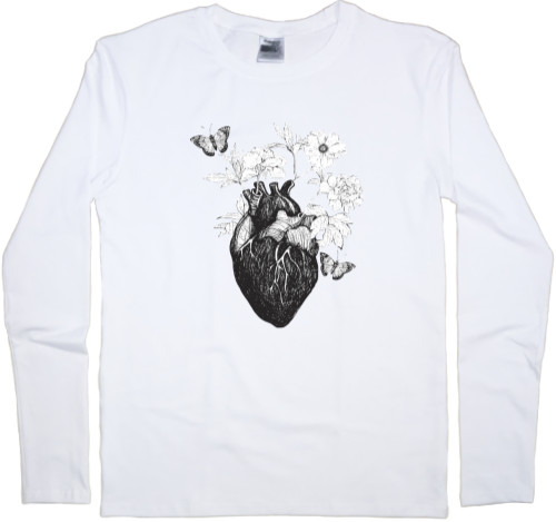 Men's Longsleeve Shirt - Quiet in the heart - Mfest