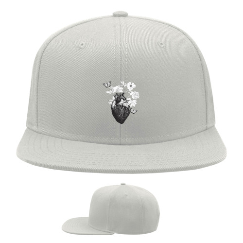 Snapback Baseball Cap - Quiet in the heart - Mfest