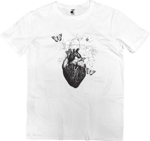 Men’s Premium T-Shirt - Quiet in the heart - Mfest