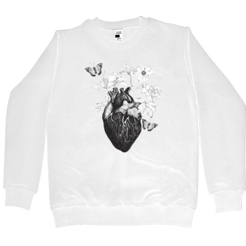 Men’s Premium Sweatshirt - Quiet in the heart - Mfest