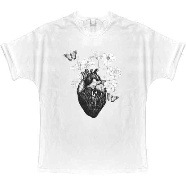 T-shirt Oversize - Quiet in the heart - Mfest