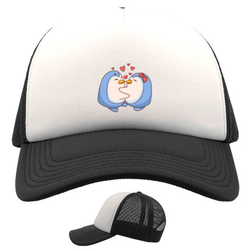 Kids' Trucker Cap - dead penguins - Mfest