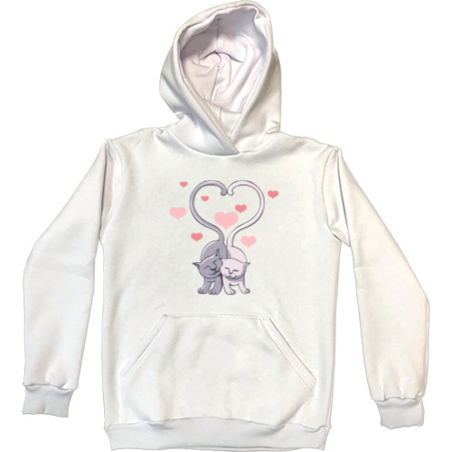 Kids' Premium Hoodie - Zakohani cats - Mfest