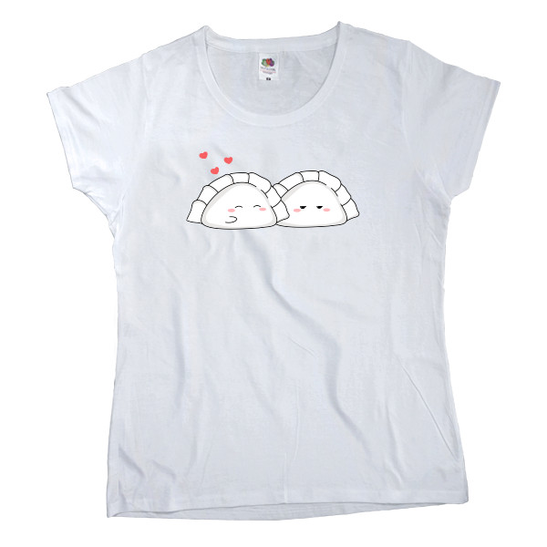 Women's T-shirt Fruit of the loom - Zakohani dumplings - Mfest