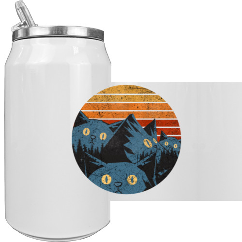 Aluminum Can - cats in the mountains - Mfest