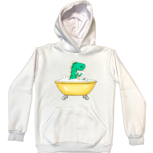 Unisex Hoodie - Dinosaur in the bathroom - Mfest