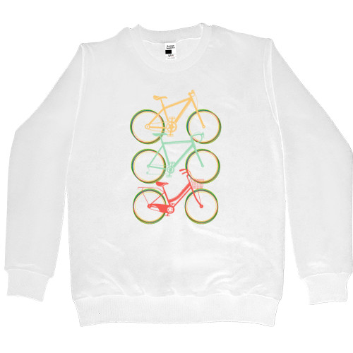 Women's Premium Sweatshirt - Bicycles - Mfest