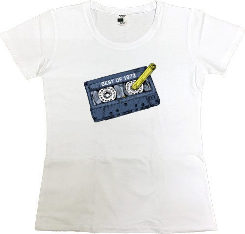 Women's Premium T-Shirt - Best Of 1973 - Mfest