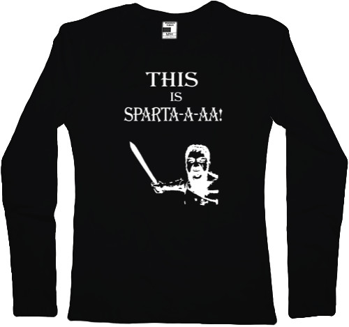 Women's Longsleeve Shirt - This is sparta - Mfest