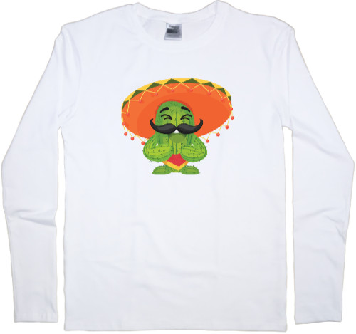 Men's Longsleeve Shirt - Mexican Cactus - Mfest