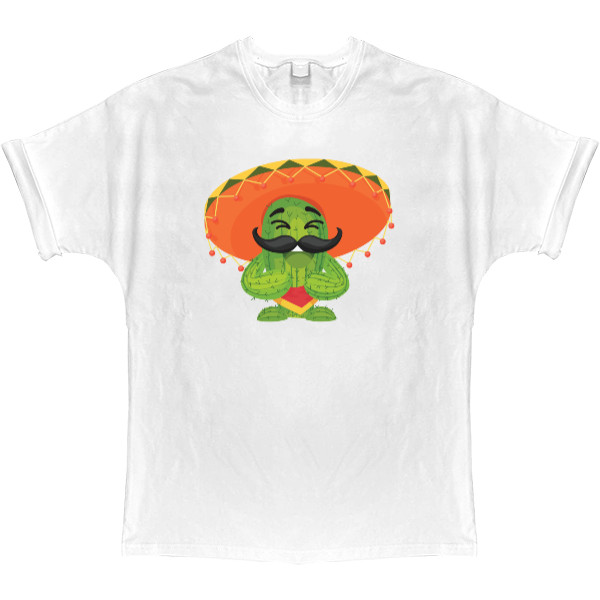 T-shirt Oversize - Mexican Cactus - Mfest