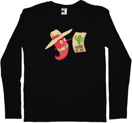 Kids' Longsleeve Shirt - Sherif Pepper - Mfest