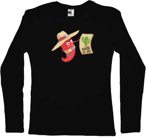 Women's Longsleeve Shirt - Sherif Pepper - Mfest