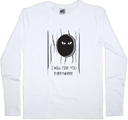 Kids' Longsleeve Shirt - i will find you everywhere/я найду тебя везде - Mfest