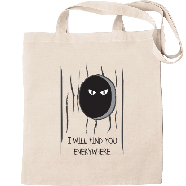 Катерина - Tote Bag - i will find you everywhere/я найду тебя везде - Mfest