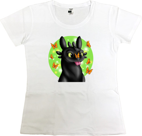 Women's Premium T-Shirt - How to Train Your Dragon - Mfest