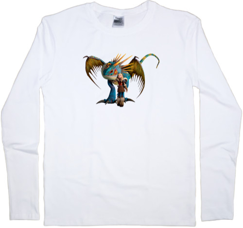 Men's Longsleeve Shirt - How to train your dragon 6 - Mfest