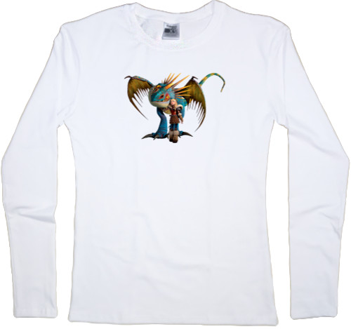 Women's Longsleeve Shirt - How to train your dragon 6 - Mfest