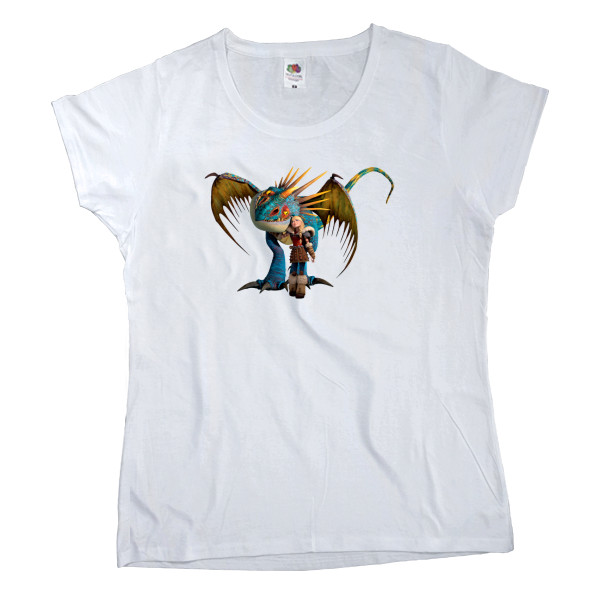 Women's T-shirt Fruit of the loom - How to train your dragon 6 - Mfest