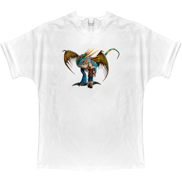 T-shirt Oversize - How to train your dragon 6 - Mfest