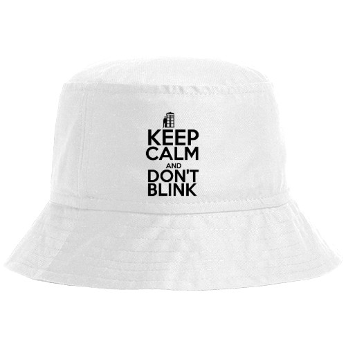 Bucket Hat - Keep calm and don't blink - Mfest