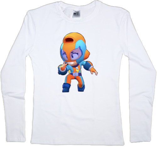 Women's Longsleeve Shirt - Brawl Stars (Max) - Mfest