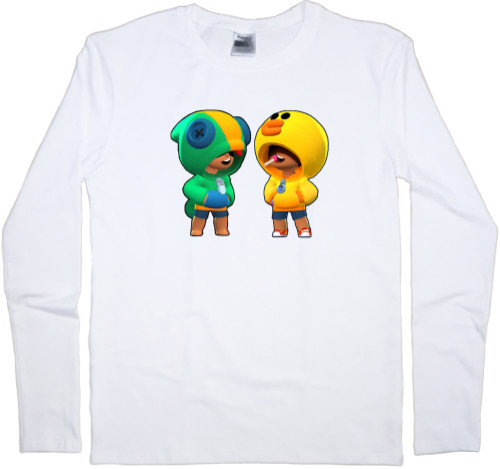 Men's Longsleeve Shirt - Brawl Stars (Two Leons) - Mfest