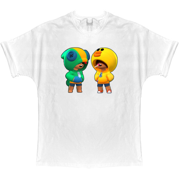 T-shirt Oversize - Brawl Stars (Two Leons) - Mfest