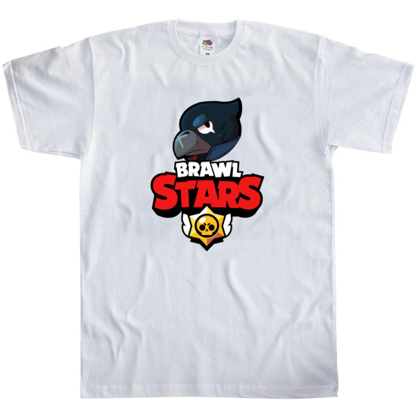 Kids' T-Shirt Fruit of the loom - Brawl Stars (Raven) - Mfest