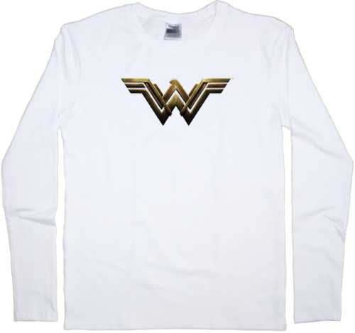 Kids' Longsleeve Shirt - wonder woman - Mfest