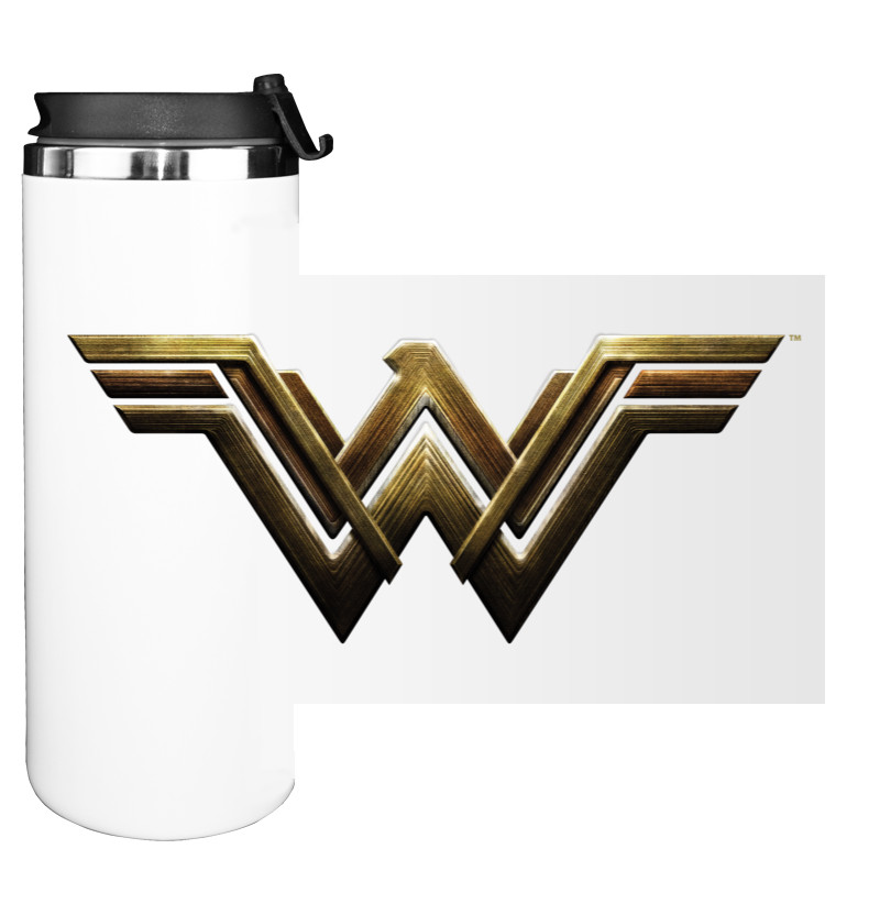 Water Bottle on Tumbler - wonder woman - Mfest