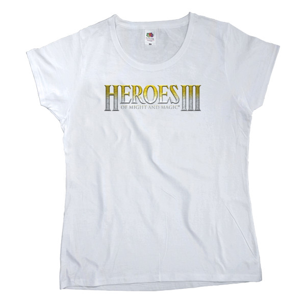 Women's T-shirt Fruit of the loom - Heroes of Might & Magic III - Mfest