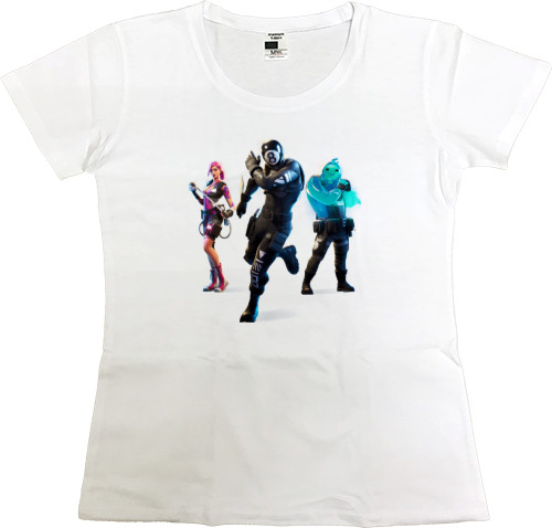 Women's Premium T-Shirt - Fortnite print - Mfest