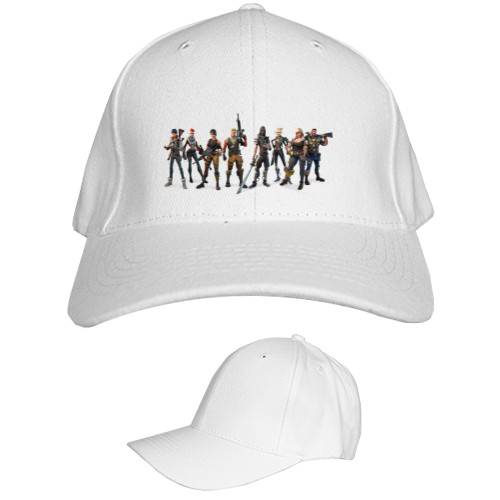 Kids' Baseball Cap 6-panel - Fortnite Characters - Mfest