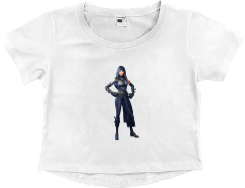 Fortnite - Women's Cropped Premium T-Shirt - Fortnite Fate - Mfest