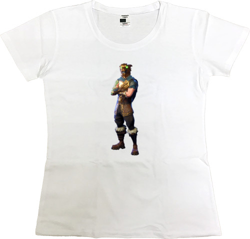 Women's Premium T-Shirt - Fortnite Battle Hound - Mfest