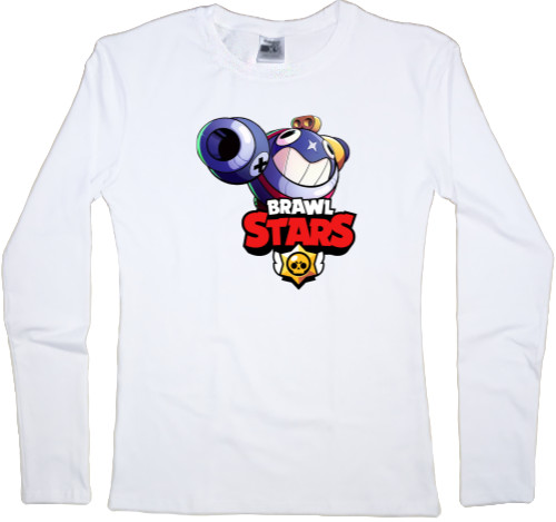 Women's Longsleeve Shirt - Brawl Stars Tick - Mfest