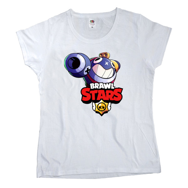 Women's T-shirt Fruit of the loom - Brawl Stars Tick - Mfest