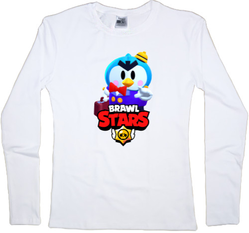 Women's Longsleeve Shirt - Brawl Stars Mr. P - Mfest