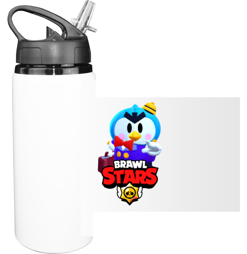 Sport Water Bottle - Brawl Stars Mr. P - Mfest