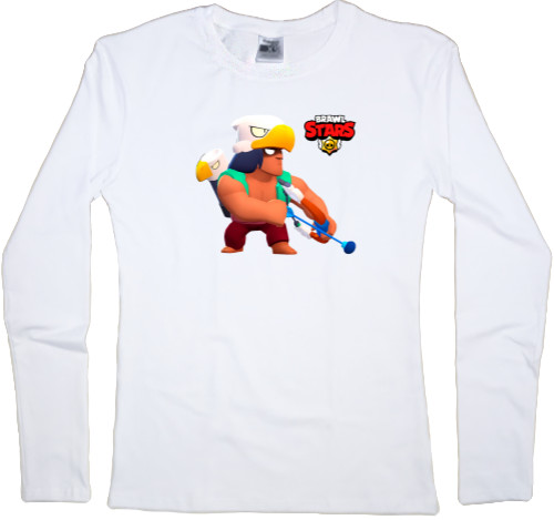 Women's Longsleeve Shirt - Brawl Stars Bo - Mfest