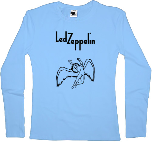 Women's Longsleeve Shirt - Led Zeppelin принт 4 - Mfest