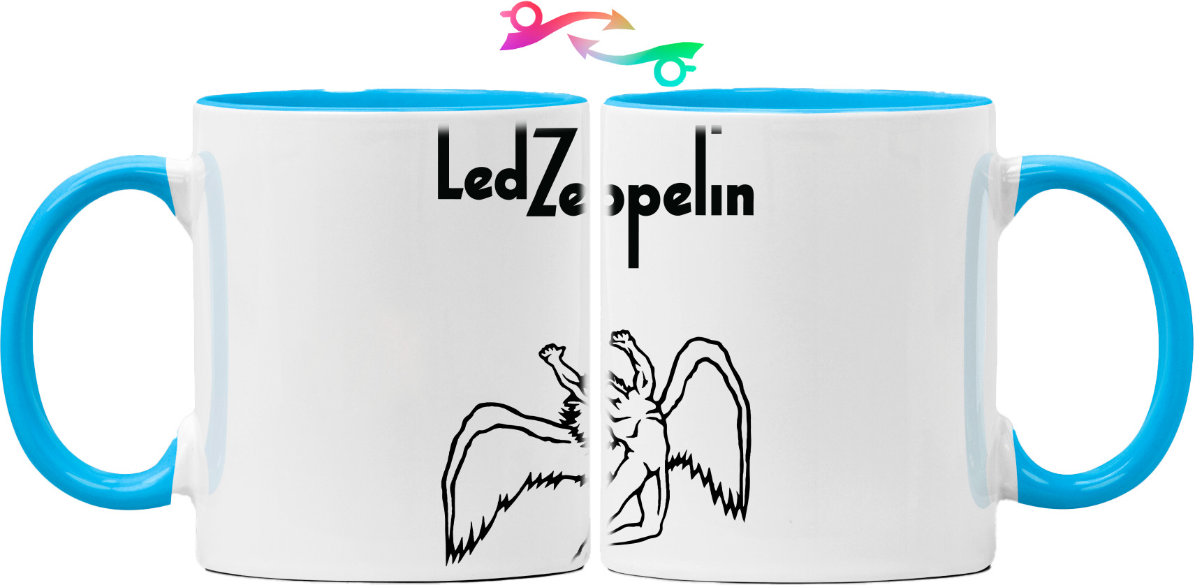 Led Zeppelin принт 4